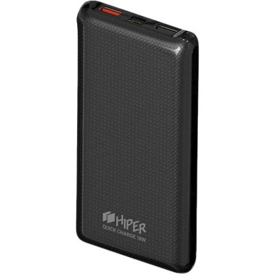 внешний аккумулятор Hiper Quick 10000 Black