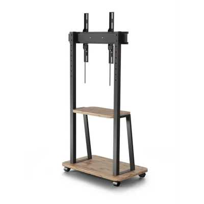 стойка для телевизора Holder PR-108 черный-дуб черный, дуб