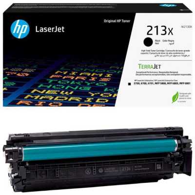 картридж HP 213X W2130X черный