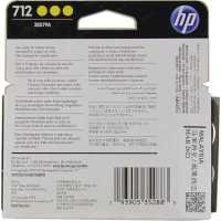 картридж HP 712 3-Pack 3ED79A желтый
