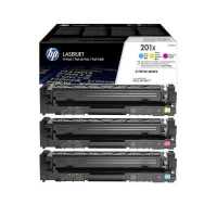 картридж HP 201X CF253XM голубой, желтый, малиновый