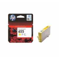 картридж HP 655 CZ112AE желтый