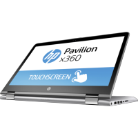 ноутбук HP Pavilion x360 14-ba103ur Серебристый