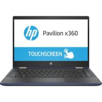 ноутбук HP Pavilion x360 14-cd0008ur Синий
