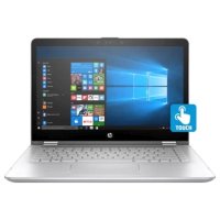 ноутбук HP Pavilion x360 14-ba022ur Серебристый