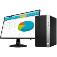 компьютер HP ProDesk 400 G6 MT 1Q7Q2ES Bundle Черный