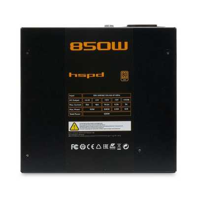 блок питания HSPD 850W HST-850GF-BK Черный
