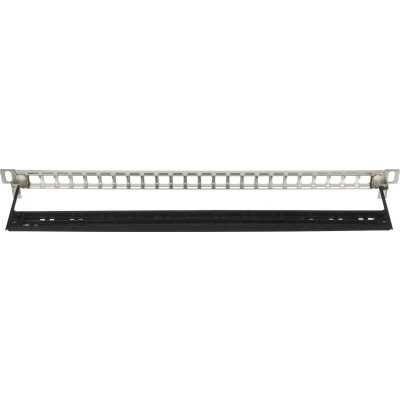 патч-панель Hyperline PPBLHD-19-24S-SH-RM