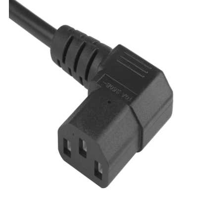 кабель питания Hyperline PWC-IEC13A-SHM-1.0-BK