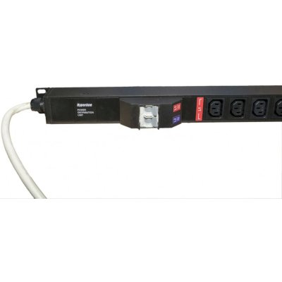 блок розеток Hyperline SHE-20IEC-4BIEC-B-3PVB