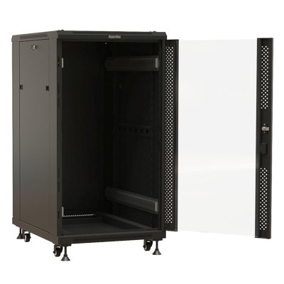 телекоммуникационный шкаф Hyperline TTBR-2261-AS-RAL9004 Черный