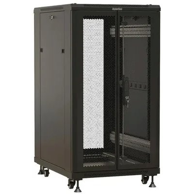 телекоммуникационный шкаф Hyperline TTBR-2261-DD-RAL9004 Черный