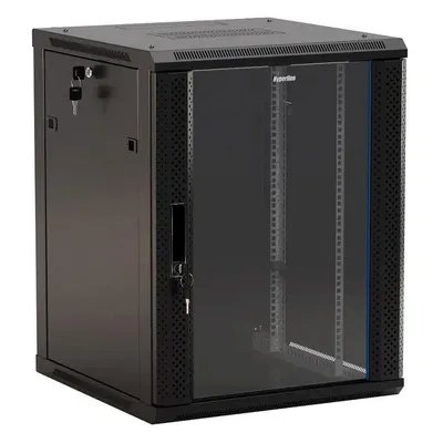 телекоммуникационный шкаф Hyperline TWB-1845-GP-RAL9004 Черный