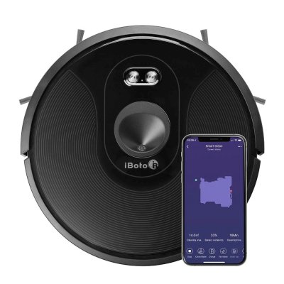 робот-пылесос iBoto Smart C820W Aqua черный