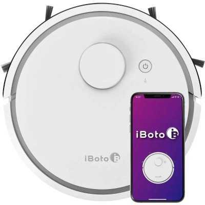 робот-пылесос iBoto Smart L920W Aqua черный, белый
