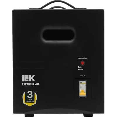 стабилизатор напряжения IEK Expand IVS21-1-008-11 Черный