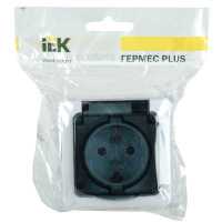 розетка силовая IEK Гермес Plus ERMP12-K03-16-54-EC Белый