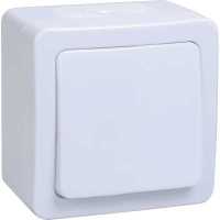 выключатель IEK Гермес Plus EVMP10-K01-10-54-EC Белый