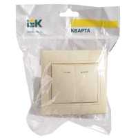 выключатель IEK Кварта EVK21-K33-10-DM