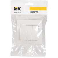 выключатель IEK Кварта EVK30-K01-10-DM