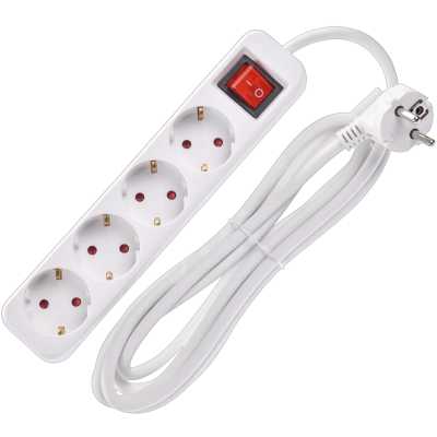 сетевой удлинитель IEK UM-YP10-16-04-05-ZK-K01