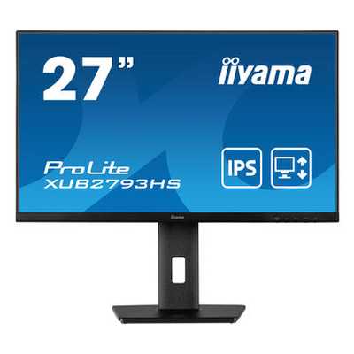 монитор Iiyama ProLite XUB2793HS-B6 Черный