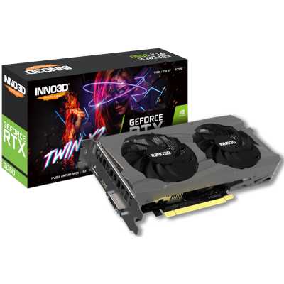 видеокарта Inno3D nVidia GeForce RTX 3050 Twin X2 6Gb N30502-06D6-1711VA60