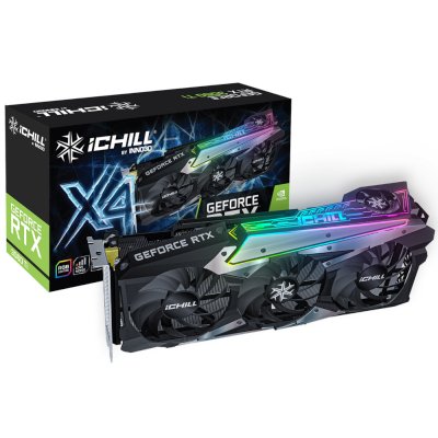 видеокарта Inno3D nVidia GeForce RTX 3060 Ti 8Gb iChill X4 C306T4-086XX-1820VA35R