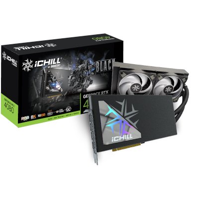 видеокарта Inno3D nVidia GeForce RTX 4080 iChill Black 16Gb C4080B-166XX-18700006