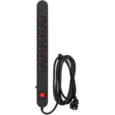 сетевой фильтр Ippon NF-EU-3-16 черный
