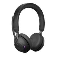гарнитура Jabra Evolve2 65 USB-A MS Teams Stereo with Charging Stand Black 26599-999-989