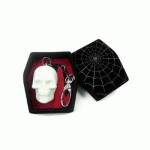 флешка Jet.A 4GB USB Flash Drive Skull White