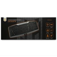 клавиатура Jet.A SlimLine K17 W Black