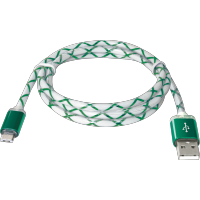 кабель Defender USB08-03LT Green Зеленый