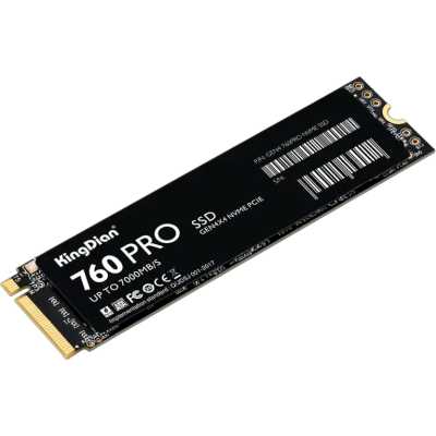 SSD диск KingDian 760PRO 1Tb G48-760PRO-NVME-M.2-1TB Черный