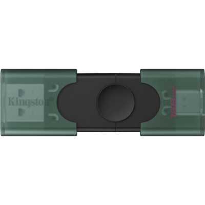 флешка Kingston 128GB DTDEG2/128GB Черный, зелёный