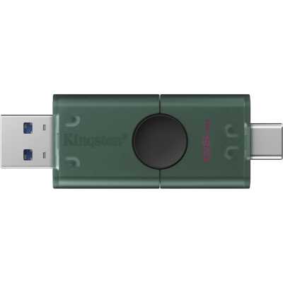 флешка Kingston 128GB DTDEG2/128GB Черный, зелёный