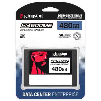 SSD диск Kingston DC600ME 480Gb SEDC600ME/480G Черный