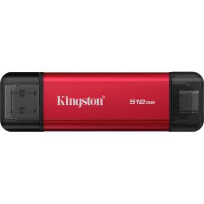 SSD диск Kingston Dual Portable 512Gb SPSD/512GB Красный