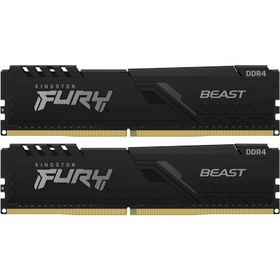 оперативная память Kingston Fury Beast Black KF436C18BBK2/32-SP