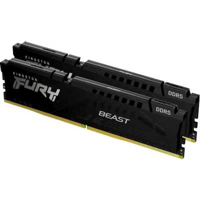 оперативная память Kingston Fury Beast Black XMP KF564C32BBK2-64