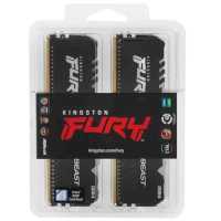 оперативная память Kingston Fury Beast RGB KF430C16BBAK4/128