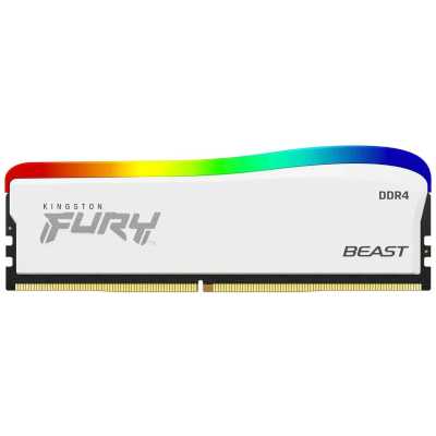 оперативная память Kingston Fury Beast RGB White KF436C18BWA/16
