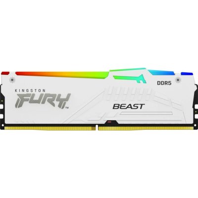 оперативная память Kingston Fury Beast White RGB KF560C40BWA-16