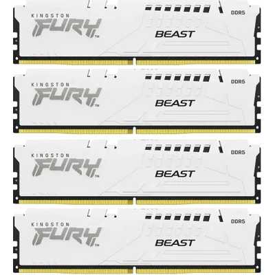 оперативная память Kingston Fury Beast White XMP KF556C40BWK4-64