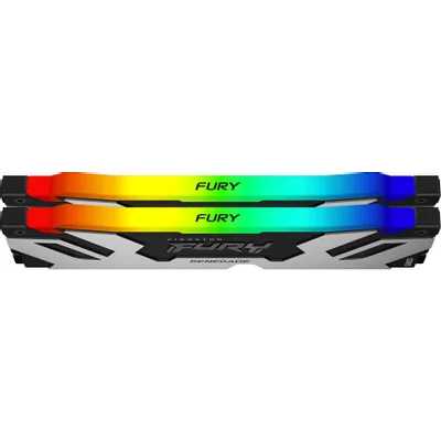оперативная память Kingston Fury Renegade Silver/Black RGB KF572C38RSAK2-48