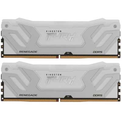 оперативная память Kingston Fury Renegade Silver/White RGB KF588CU42RWAK2-48