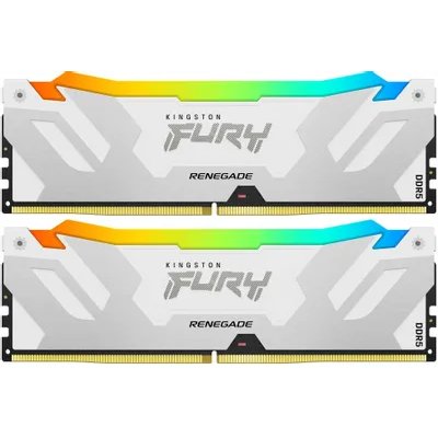 оперативная память Kingston Fury Renegade Silver/White RGB XMP KF564C32RWAK2-32
