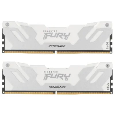 оперативная память Kingston Fury Renegade Silver/White XMP KF580C38RWK2-32