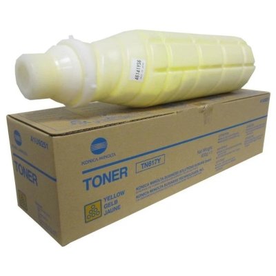 тонер-картридж Konica Minolta TN-617Y A1U9251 желтый